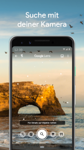 اسکرین شات برنامه Google Lens 1