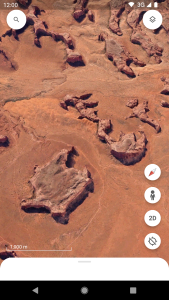 اسکرین شات 6 برنامه گوگل ارت (google earth)