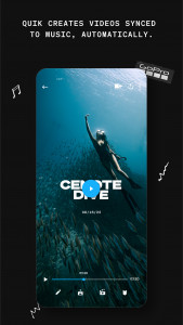 اسکرین شات 1 برنامه GoPro Quik: Video Editor