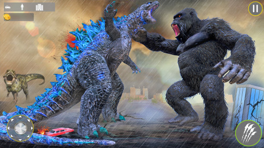 اسکرین شات برنامه Gorilla king kong vs Godzilla 2