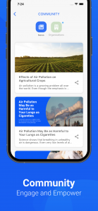 اسکرین شات برنامه Air Quality & Pollen - AirCare 7