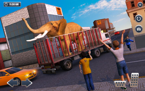 اسکرین شات برنامه Animal Transporter Offroad 7