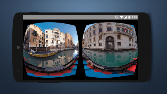 اسکرین شات 1 برنامه 3D VR Video Player HD 360