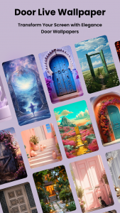 اسکرین شات 1 برنامه Door Lock Screen Wallpapers