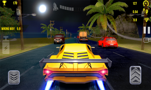اسکرین شات بازی Turbo Racing Car 5
