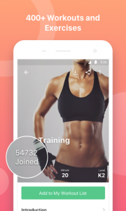اسکرین شات برنامه Keep Trainer - Workout Trainer & Fitness Coach 2