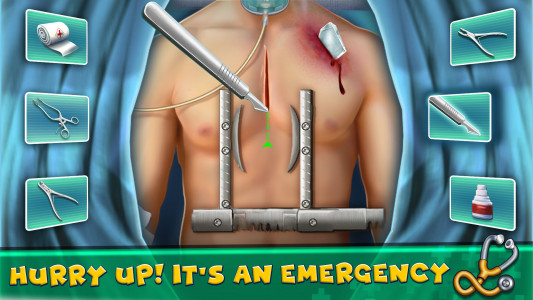 اسکرین شات بازی Surgeon Simulator Doctor Games 2