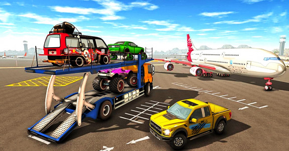 اسکرین شات بازی cargo truck simulator car game 3