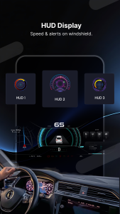 اسکرین شات 3 برنامه Radar GO-X: HUD, GPS, Maps