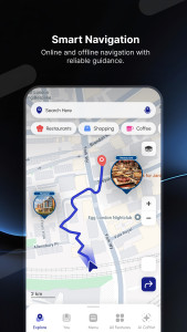 اسکرین شات 2 برنامه Radar GO-X: HUD, GPS, Maps