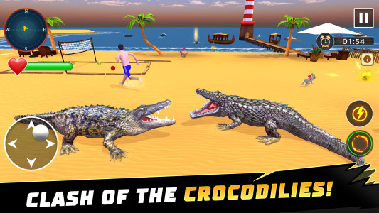 اسکرین شات 7 بازی Animal Crocodile Attack Sim