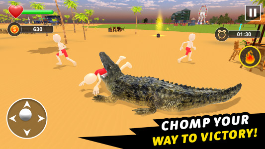 اسکرین شات 6 برنامه Crocodile Games - Animal Games