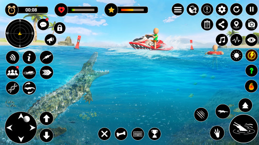 اسکرین شات برنامه Crocodile Games - Animal Games 7