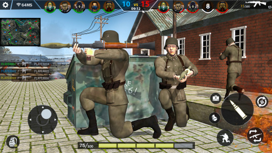 اسکرین شات بازی World War 2 Army Games: Multiplayer FPS War Games 2