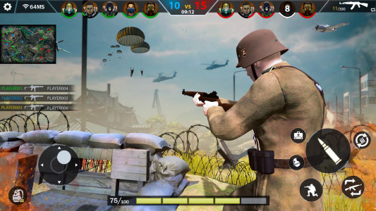 اسکرین شات بازی World War 2 Army Games: Multiplayer FPS War Games 4