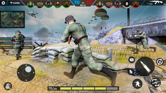 اسکرین شات بازی World War 2 Army Games: Multiplayer FPS War Games 5