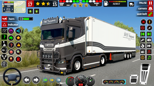 اسکرین شات بازی Cargo Delivery Truck Offroad 5