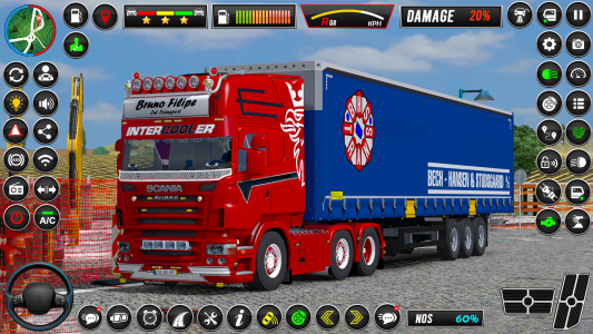 اسکرین شات بازی Cargo Delivery Truck Offroad 6