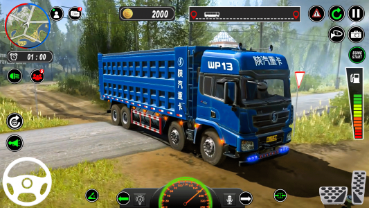 اسکرین شات بازی Cargo Delivery Truck Offroad 2