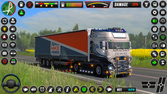 اسکرین شات بازی Cargo Delivery Truck Offroad 5