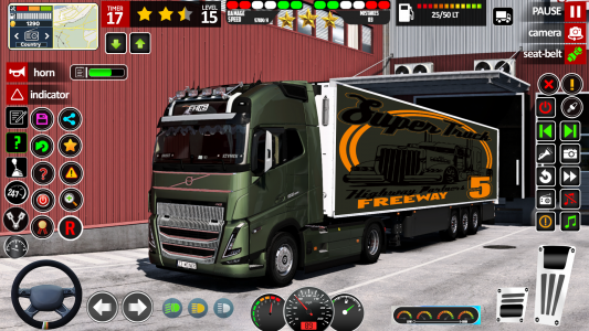 اسکرین شات بازی Cargo Delivery Truck Offroad 1