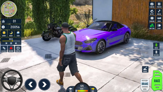 اسکرین شات 6 بازی Classic Car Drive Parking Game