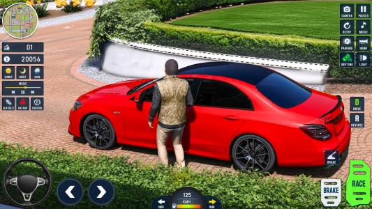 اسکرین شات 2 بازی Classic Car Drive Parking Game