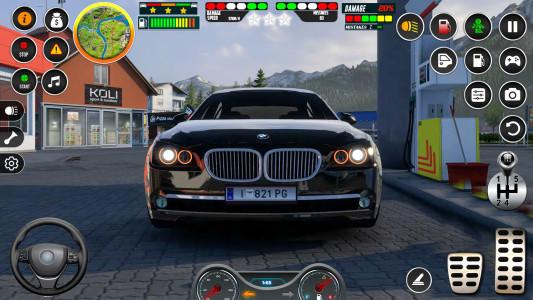 اسکرین شات بازی Classic Car Drive Parking Game 7