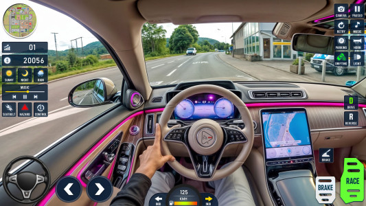 اسکرین شات 4 بازی Classic Car Drive Parking Game