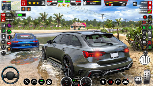 اسکرین شات 2 بازی Classic Car Drive Parking Game