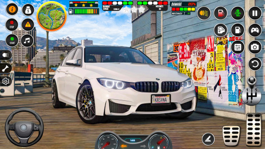 اسکرین شات بازی Classic Car Drive Parking Game 2