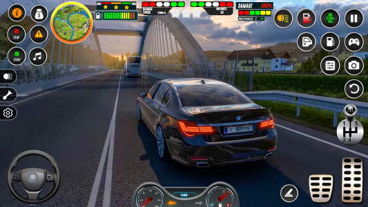 اسکرین شات بازی Classic Car Drive Parking Game 8