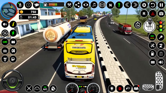 اسکرین شات برنامه Bus Simulator Games - Bus Game 3