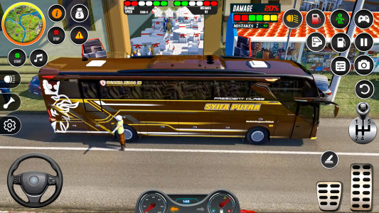 اسکرین شات برنامه Bus Simulator Games - Bus Game 8