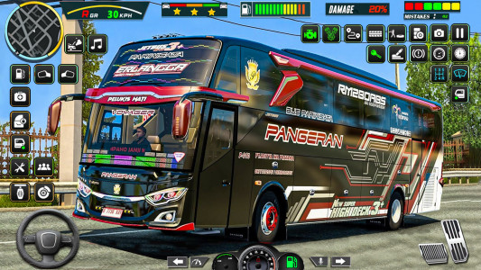 اسکرین شات بازی Public Coach Bus Driving Game 3