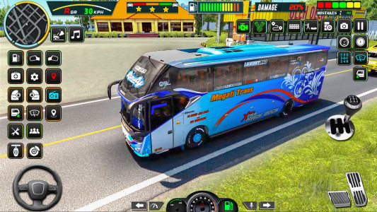 اسکرین شات بازی Public Coach Bus Driving Game 4