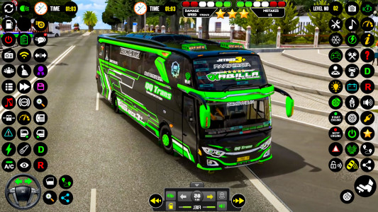 اسکرین شات بازی Public Coach Bus Driving Game 1