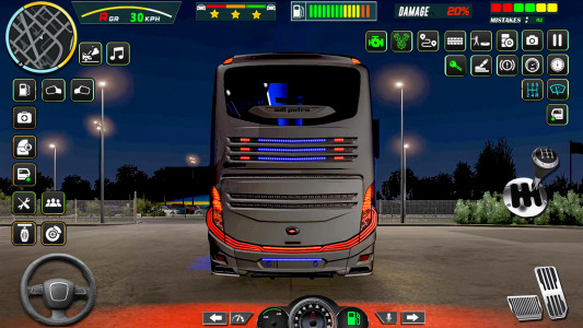 اسکرین شات بازی Public Coach Bus Driving Game 5