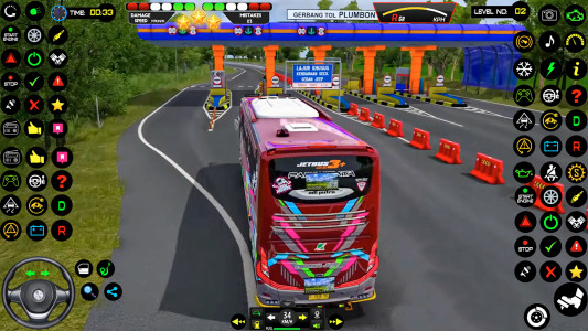 اسکرین شات بازی Public Coach Bus Driving Game 8