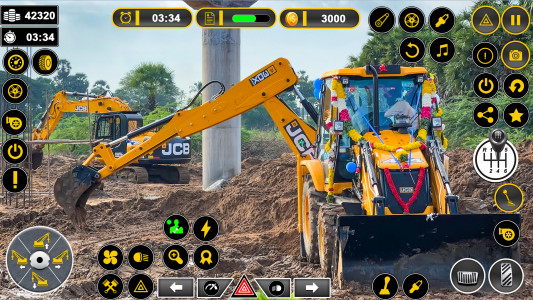 اسکرین شات بازی JCB Game 3D Road Construction 6