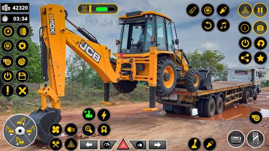 اسکرین شات بازی JCB Game 3D Road Construction 2