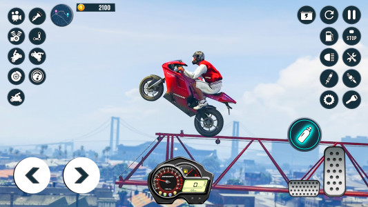اسکرین شات برنامه GT Bike Racing Game Moto Stunt 5