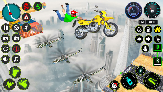 اسکرین شات برنامه GT Bike Racing Game Moto Stunt 5