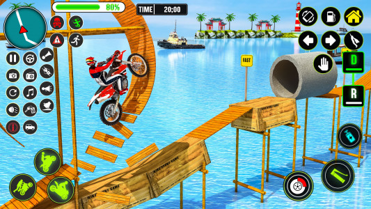 اسکرین شات برنامه GT Bike Racing Game Moto Stunt 6