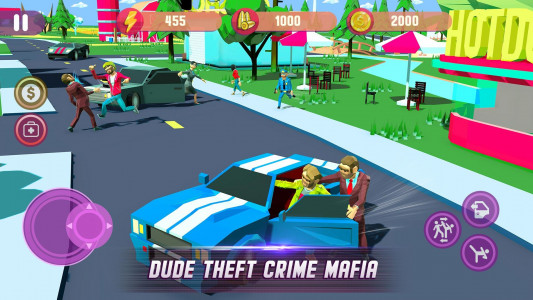 اسکرین شات برنامه Dude Theft Crime Mafia Gangster 2