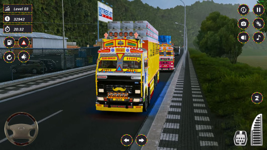 اسکرین شات 4 برنامه Real Indian Truck Driving 3D