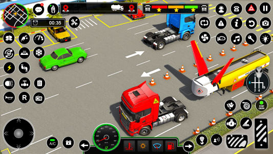 اسکرین شات برنامه Flying Truck Simulator Games! 8
