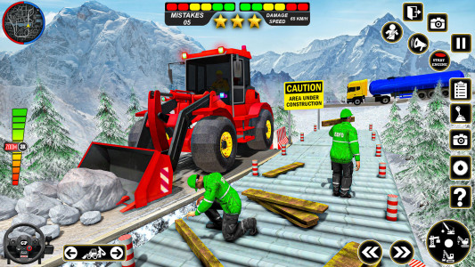 اسکرین شات برنامه Snow Excavator Simulator Game 8