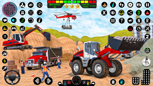 اسکرین شات 3 برنامه Snow Excavator Simulator Game