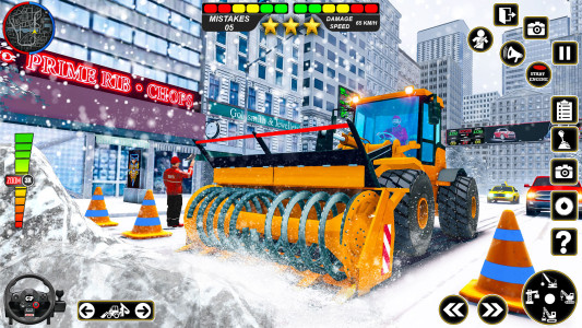اسکرین شات 7 برنامه Snow Excavator Simulator Game